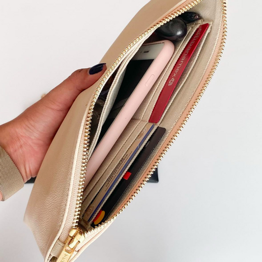 Clutch Beige